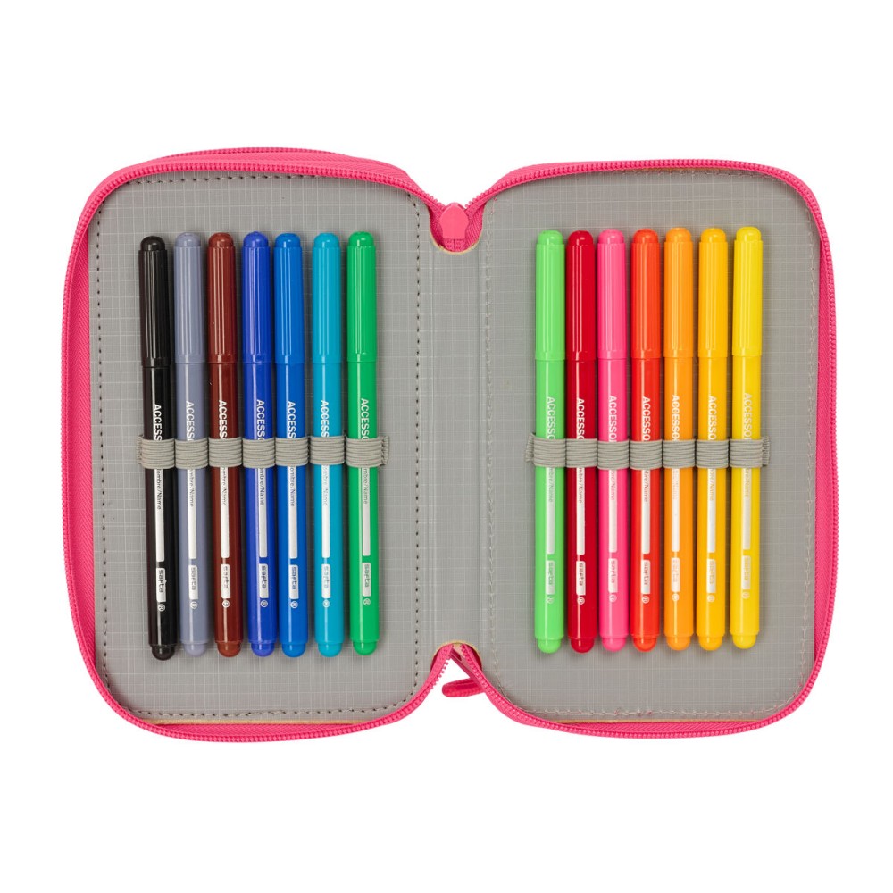 Geantă Universală Safta Feeling Multicolor 12,5 x 19,5 x 5,5 cm 37 Piese