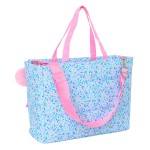 Servietă pentru Laptop Vicky Martín Berrocal Paraíso Albastru Roz deschis 40 x 31 x 17 cm