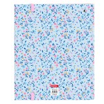 Biblioraft Vicky Martín Berrocal Paraíso Albastru Roz 27 x 32 x 3.5 cm