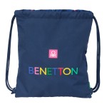 Geantă Rucsac cu Bretele Benetton Damero Bleumarin 35 x 40 x 1 cm