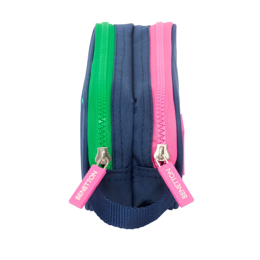 Penar dublu Benetton Damero Bleumarin 21 x 8 x 6 cm