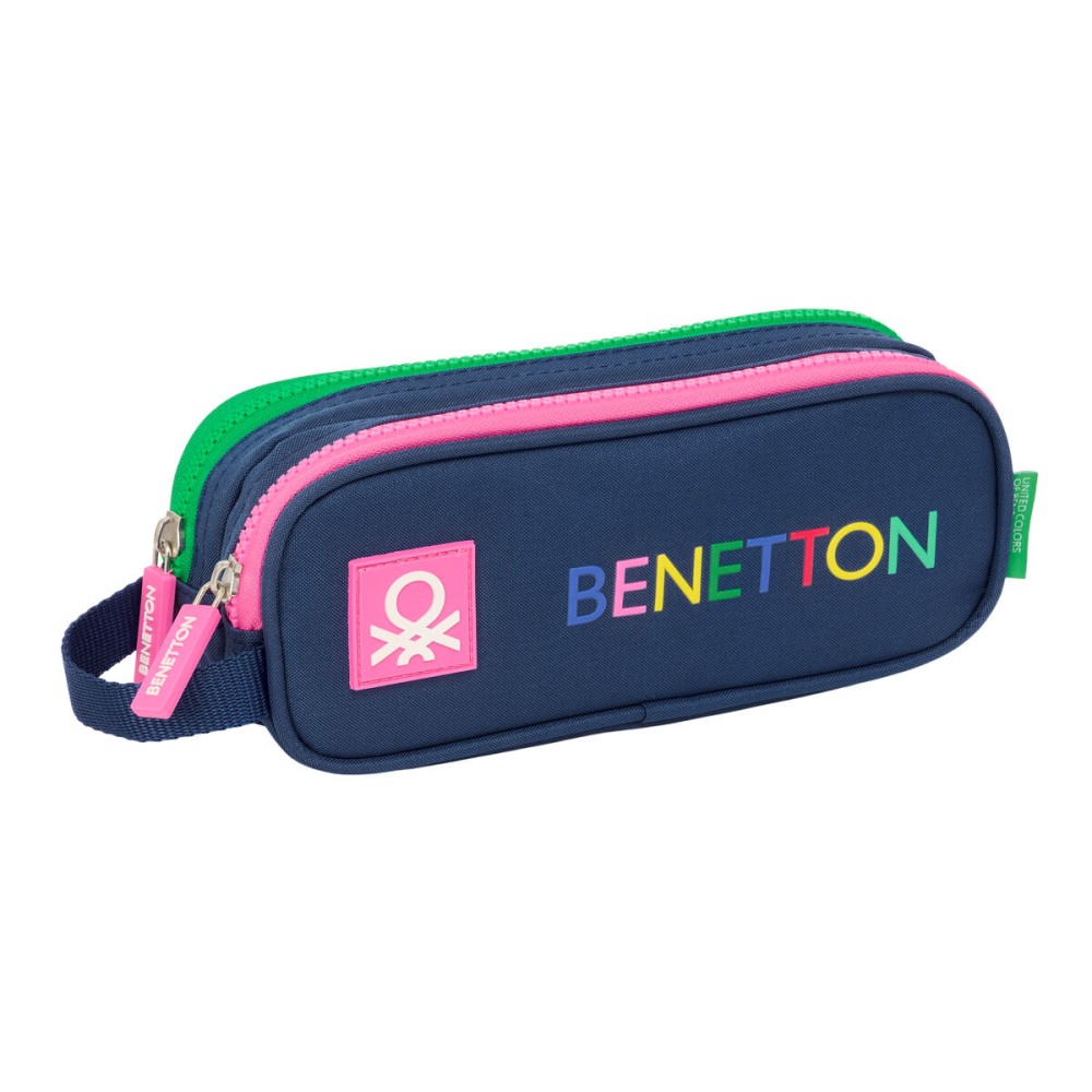 Penar dublu Benetton Damero Bleumarin 21 x 8 x 6 cm