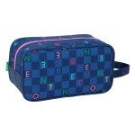 Geantă pentru Încălțăminte de Voiaj Benetton Damero Bleumarin 29 x 15 x 14 cm