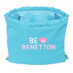 Geantă Rucsac cu Bretele Benetton Unique Roz Turquoise 35 x 40 x 1 cm