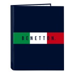 Biblioraft Benetton Flag Bleumarin A4 26.5 x 33 x 4 cm