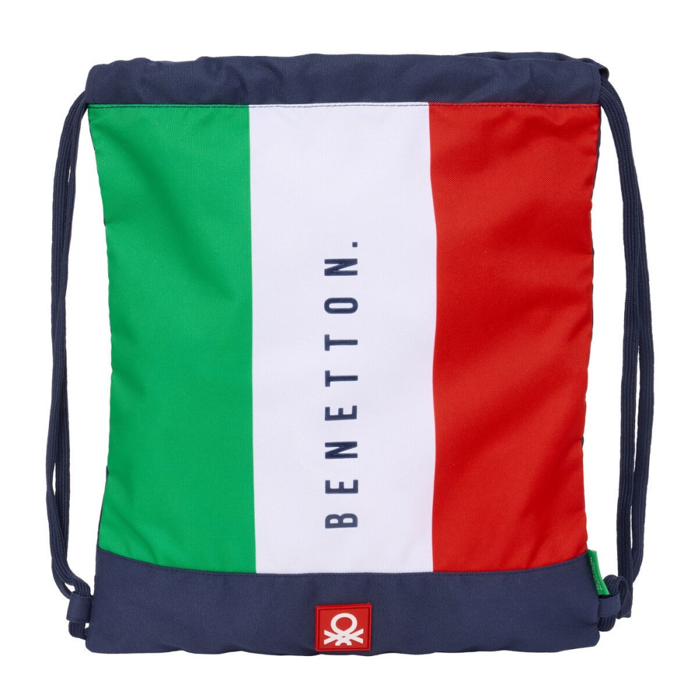 Geantă Rucsac cu Bretele Benetton Flag Bleumarin 35 x 40 x 1 cm