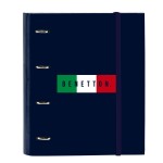 Biblioraft Benetton Flag Bleumarin 27 x 32 x 3.5 cm