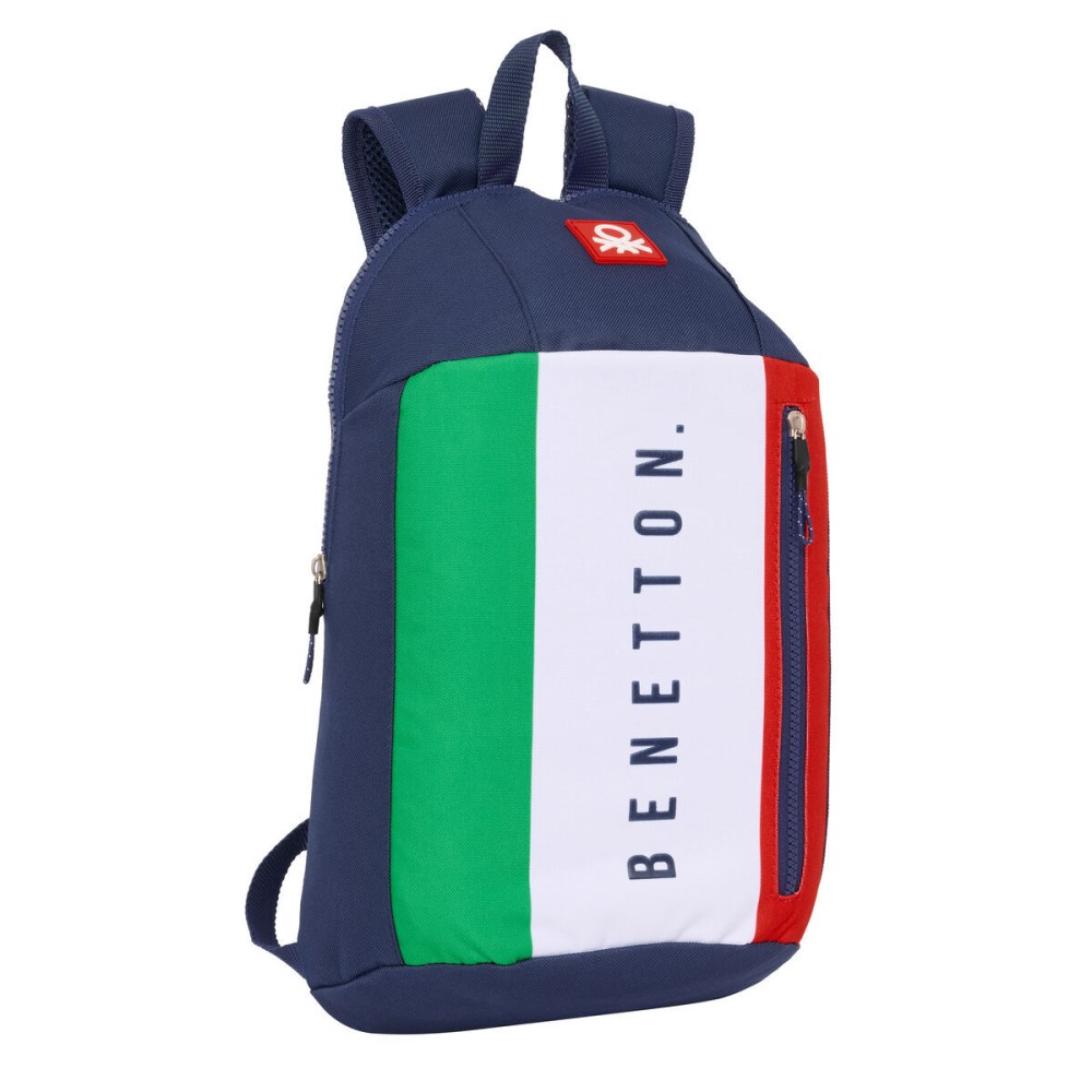 Rucsac Casual Benetton Flag Bleumarin 22 x 39 x 10 cm
