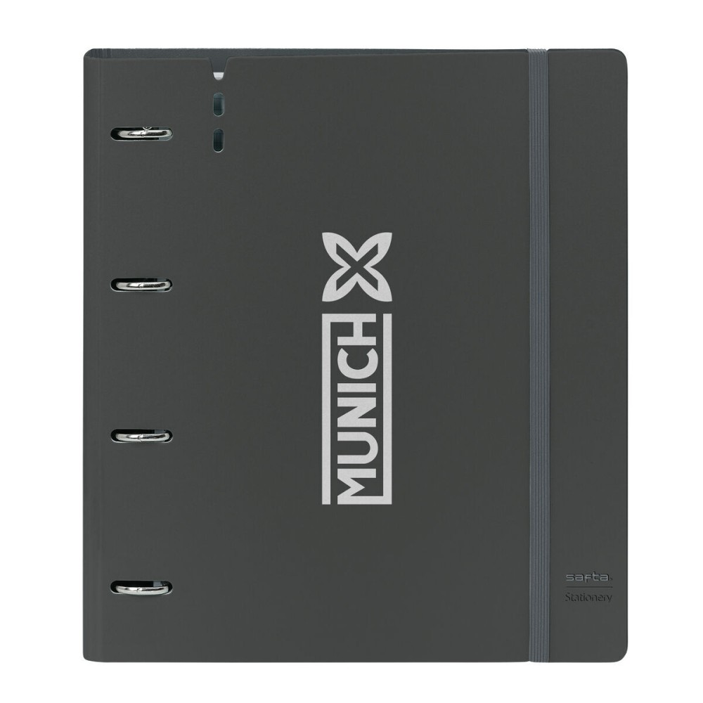 Biblioraft Munich Topo Negru 27 X 32 X 4 cm