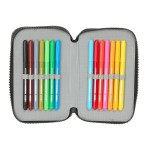 Penar cu Accesorii Munich Topo Negru 12.5 x 19.5 x 4 cm 29 Piese