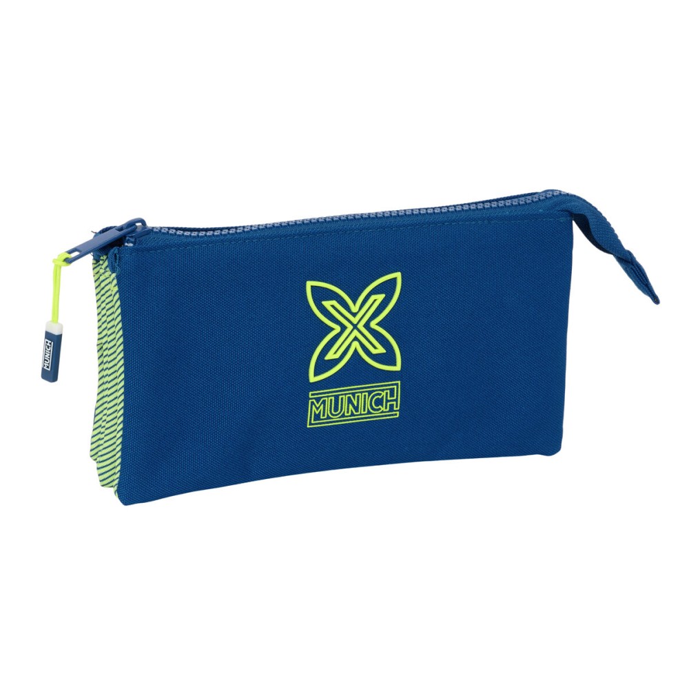 Penar triplu Munich North Bleumarin 22 x 12 x 3 cm