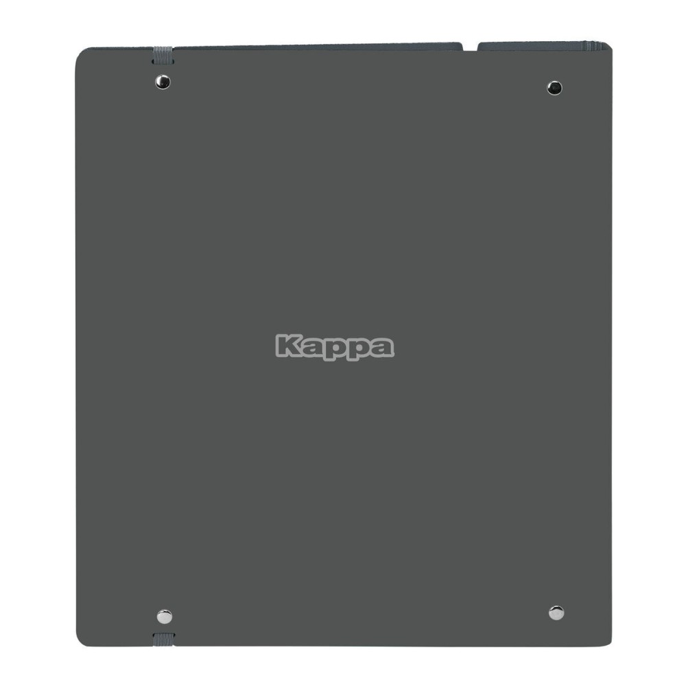 Biblioraft Kappa Dark Negru 27 X 32 X 4 cm