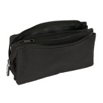 Penar triplu Kappa Dark Negru 22 x 12 x 3 cm