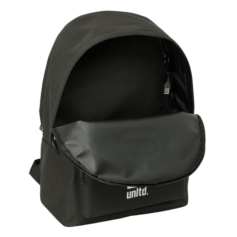 Rucsac pentru Laptop Eckō Unltd. WORLDWIDE Negru 31 x 44 x 18 cm