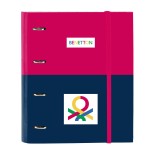 Biblioraft Benetton Cherry Cireșe Bleumarin 27 x 32 x 3.5 cm