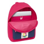 Rucsac pentru Laptop Benetton benetton Cireșe Bleumarin 31 x 41 x 16 cm