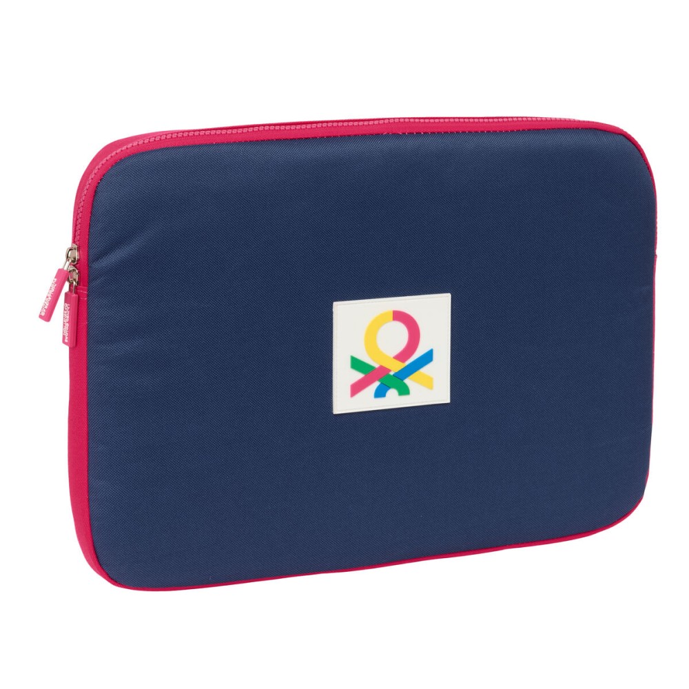 Husă pentru Laptop Benetton Cherry Cireșe Bleumarin 15,6'' 39,5 x 27,5 x 3,5 cm