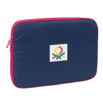 Husă pentru Laptop Benetton Cherry Cireșe Bleumarin 15,6'' 39,5 x 27,5 x 3,5 cm