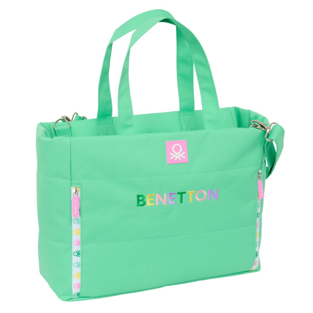 Servietă pentru Laptop Benetton Mint 40 x 31 x 17 cm