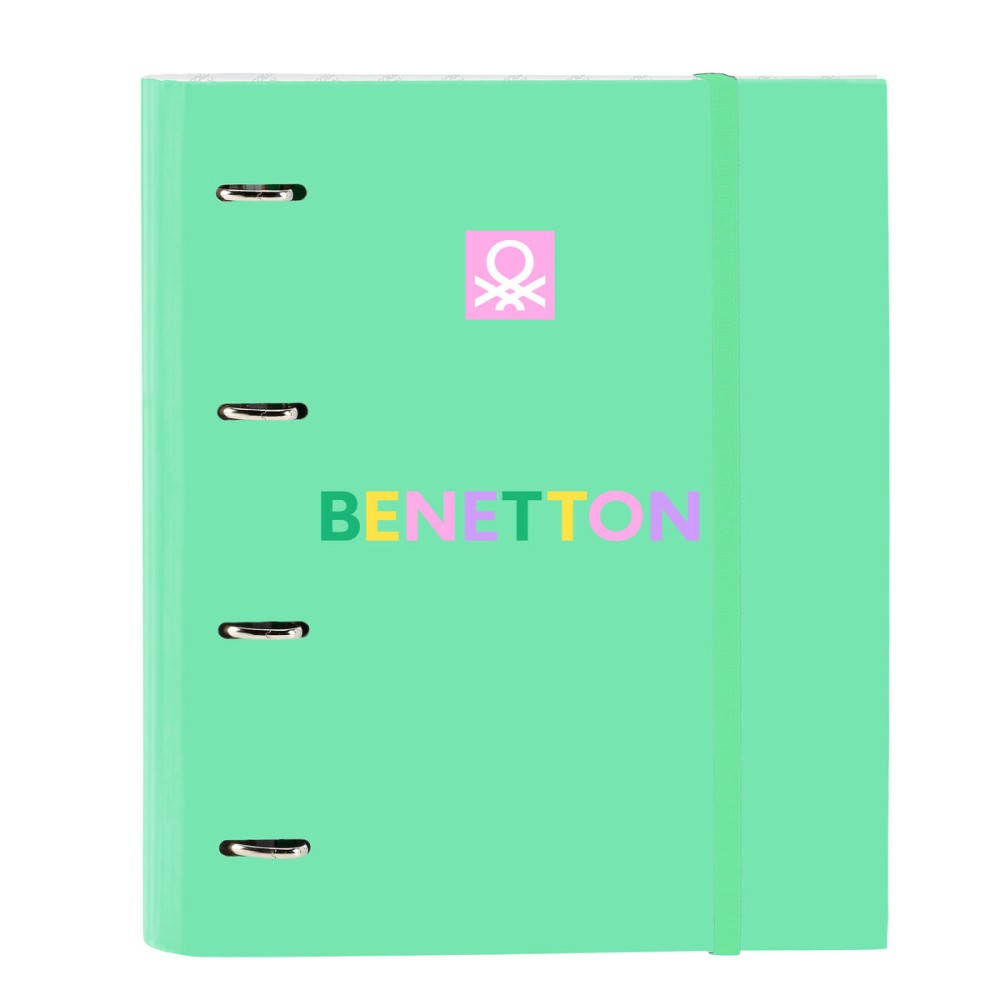 Biblioraft Benetton Mint Verde 27 x 32 x 3.5 cm