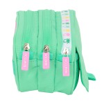Penar triplu Benetton Mint Verde 21,5 x 10 x 8 cm