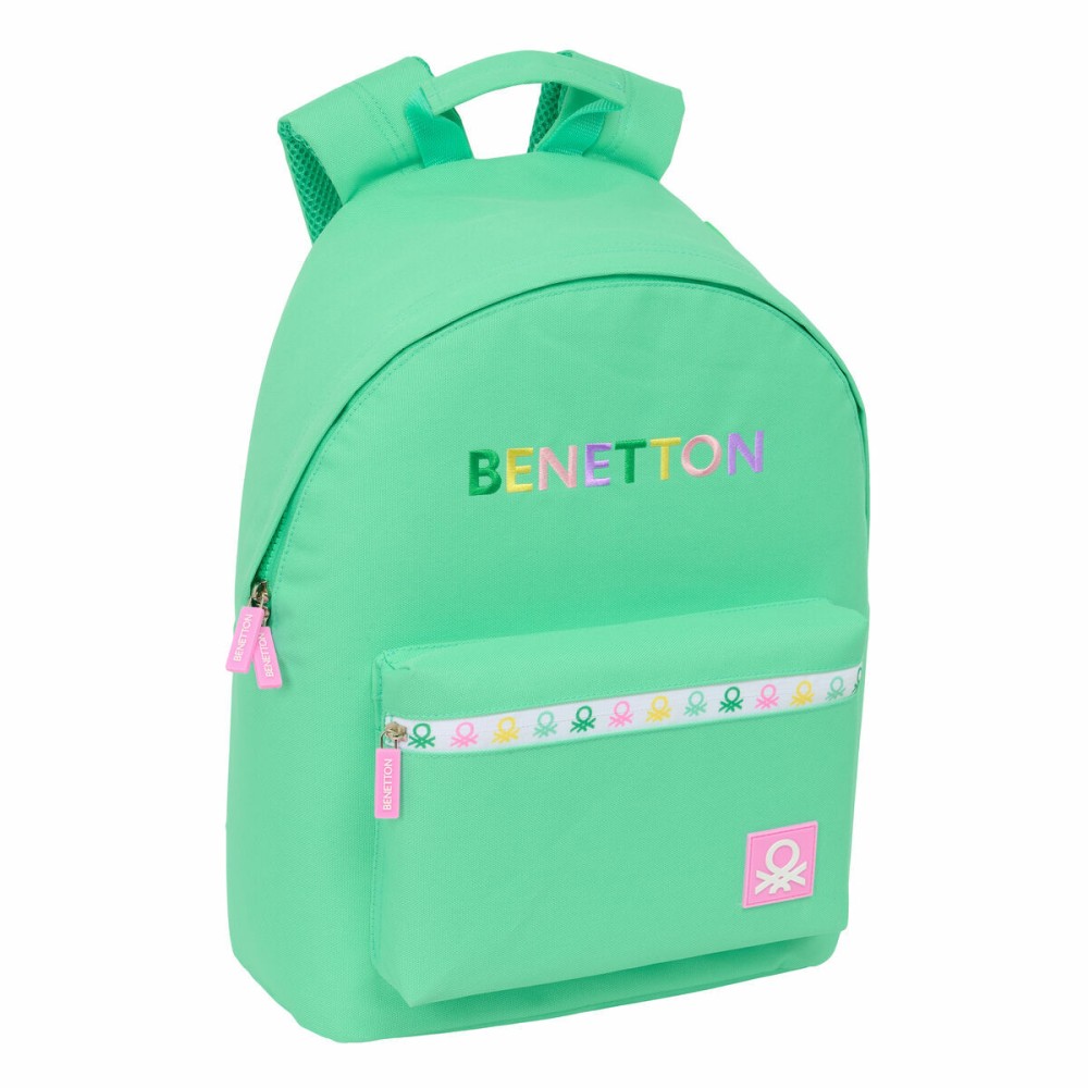 Rucsac pentru Laptop Benetton benetton Verde 31 x 41 x 16 cm