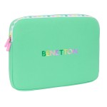 Husă pentru Laptop Benetton Mint Verde 15,6'' 39,5 x 27,5 x 3,5 cm