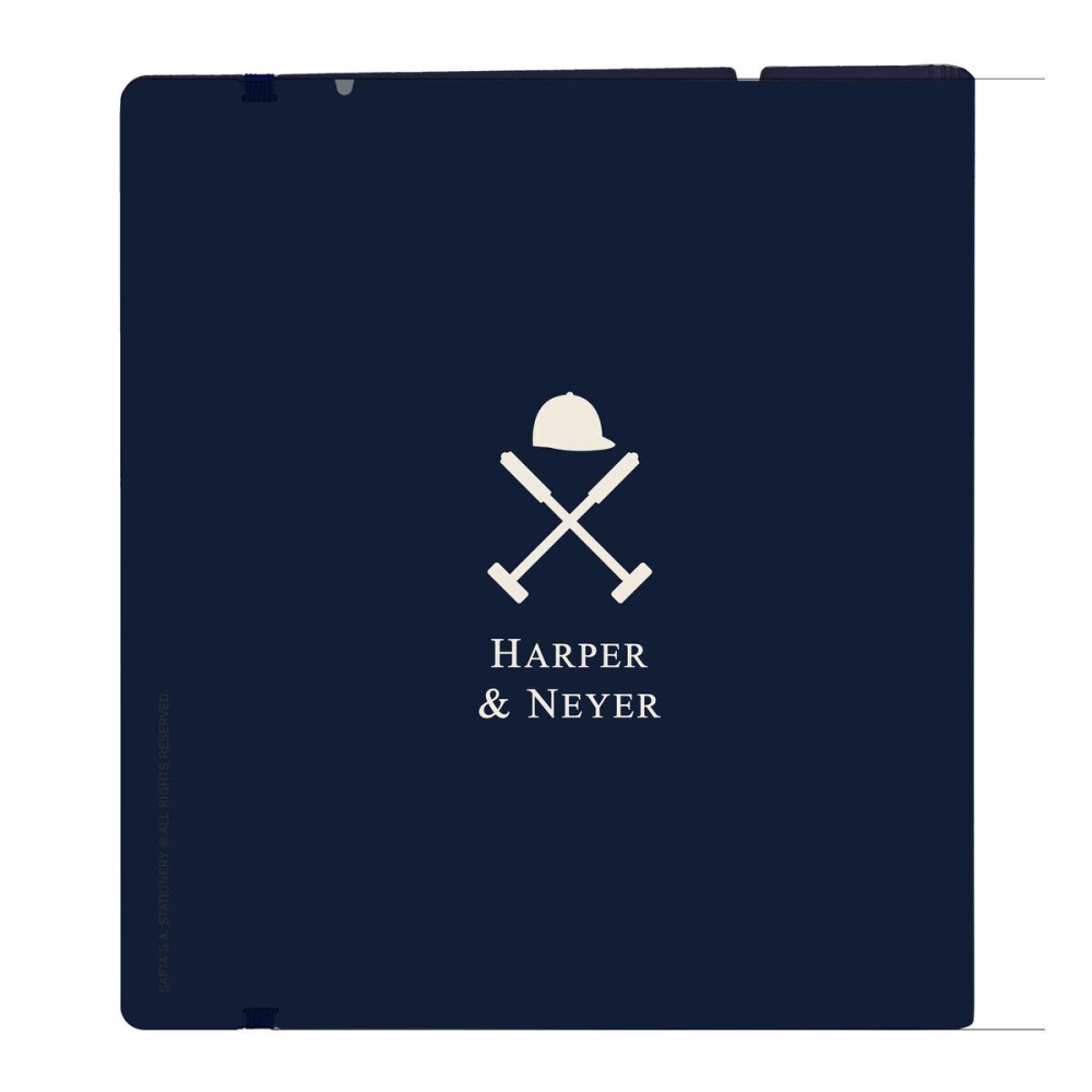Biblioraft Harper & Neyer Bleumarin 27 X 32 X 4 cm