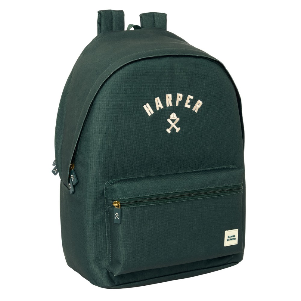 Rucsac pentru Laptop Harper & Neyer +usb harper & neyer Verde inchis 31 x 44 x 18 cm