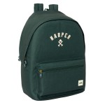Rucsac pentru Laptop Harper & Neyer +usb harper & neyer Verde inchis 31 x 44 x 18 cm
