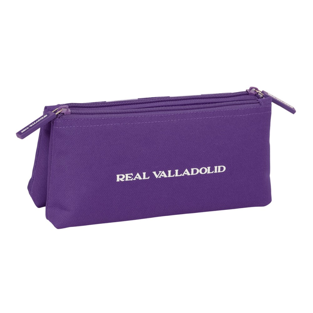 Trusă de Voiaj Real Valladolid C.F. Alb Mov Sportiv 22 x 10 x 8 cm