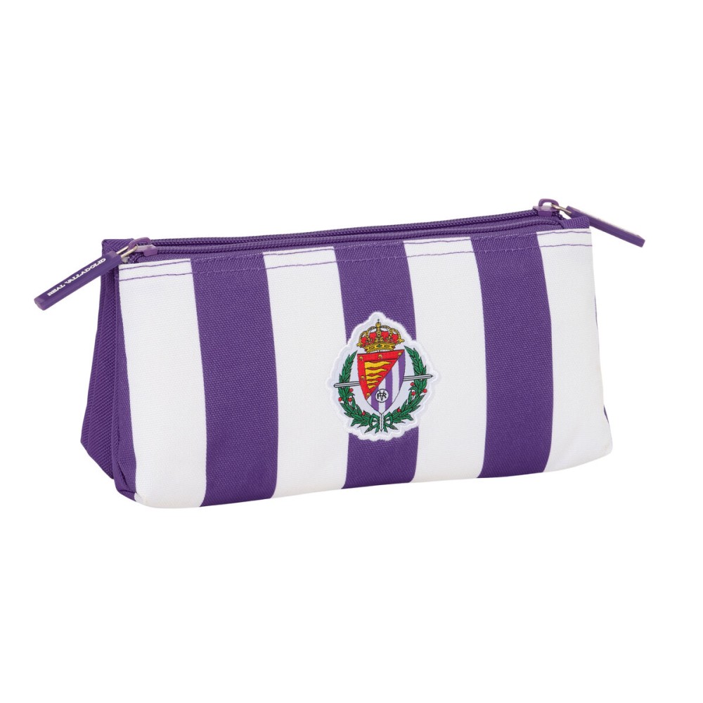 Trusă de Voiaj Real Valladolid C.F. Alb Mov Sportiv 22 x 10 x 8 cm