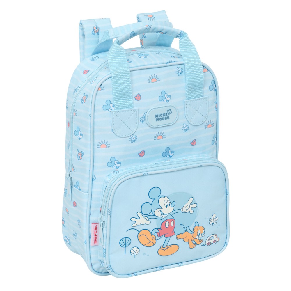 Rucsac pentru Copii Mickey Mouse Clubhouse Baby Albastru deschis 20 x 28 x 8 cm