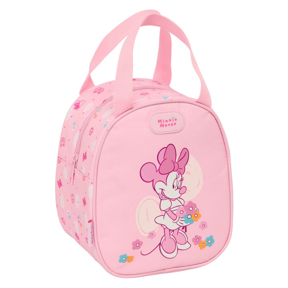 Geantă Termoizolantă pentru Gustări Minnie Mouse Baby Roz 19 x 22 x 14 cm