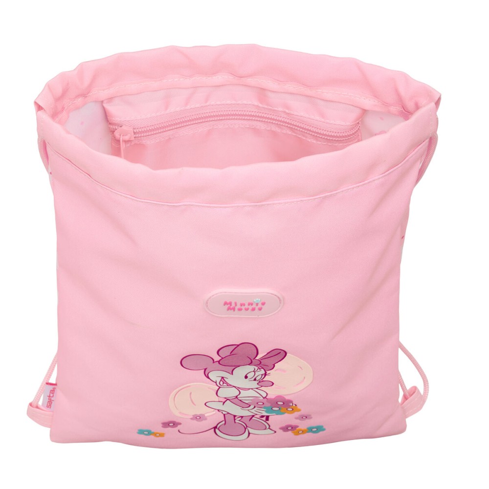 Geantă Rucsac cu Bretele Minnie Mouse Baby Roz 26 x 34 x 1 cm