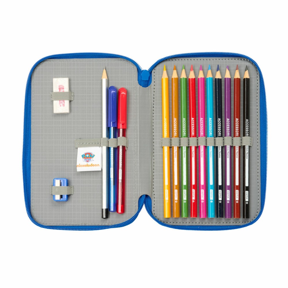 Creion dublu The Paw Patrol Cool Albastru Roșu 12.5 x 19.5 x 4 cm 29 Piese