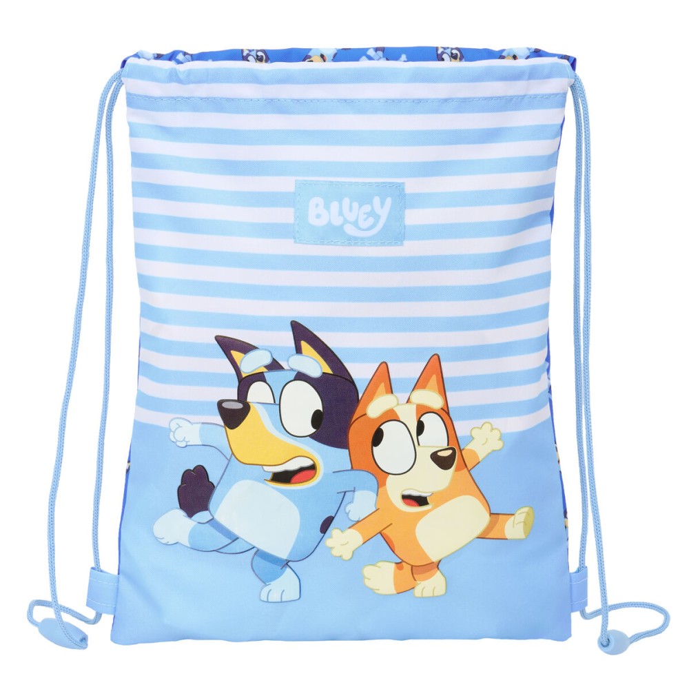 Geantă Rucsac cu Bretele Bluey Let's play Albastru 26 x 34 x 1 cm