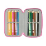 Penar Triplu Gabby's Dollhouse Confetti Roz Turquoise 12,5 x 19,5 x 5,5 cm 37 Piese