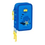 Penar Triplu Batman Albastru 12,5 x 19,5 x 5,5 cm 37 Piese