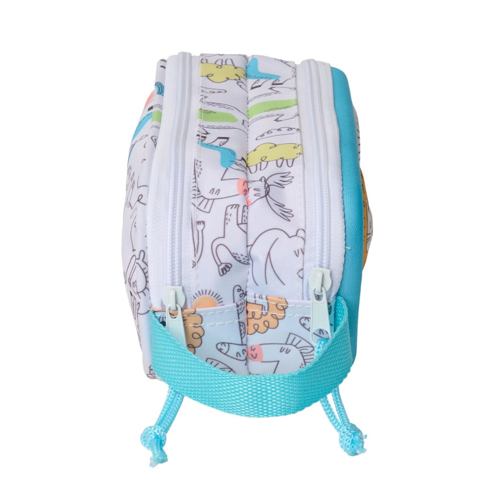 Penar dublu Safta Albastru Alb 21 x 8 x 6 cm 3D