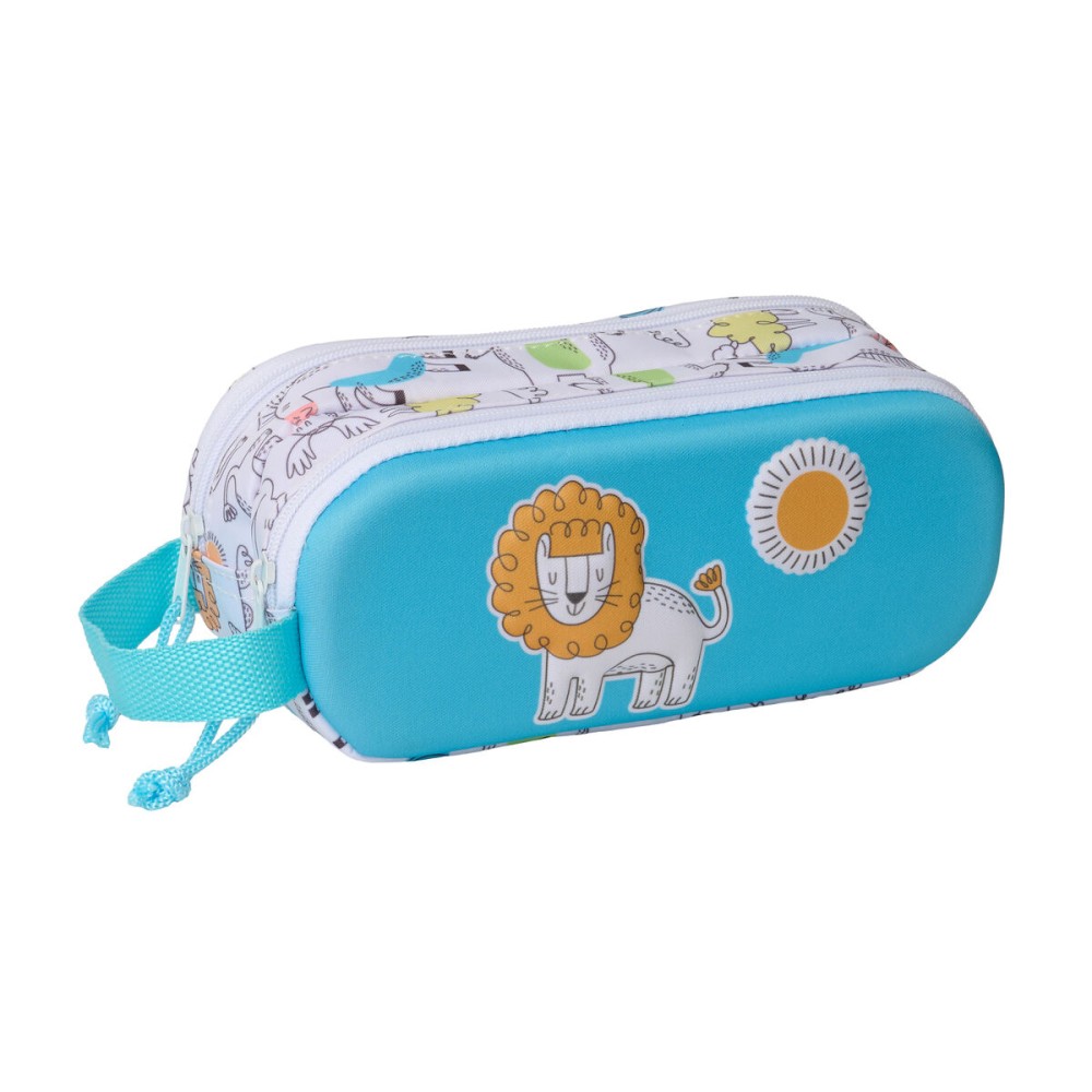 Penar dublu Safta Albastru Alb 21 x 8 x 6 cm 3D