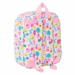 Rucsac pentru Copii Peppa Pig Albastru Alb Roz 22 x 27 x 10 cm 3D