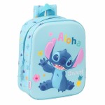 Rucsac pentru Copii Lilo & Stitch Albastru deschis 22 x 27 x 10 cm 3D