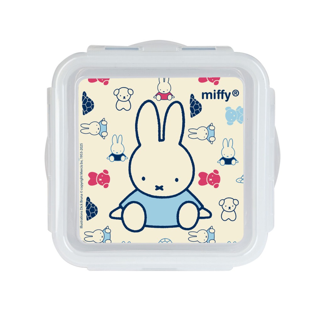 Cutie pentru Prânz Miffy Buddy Bej Poliester 13 x 7.5 x 13 cm