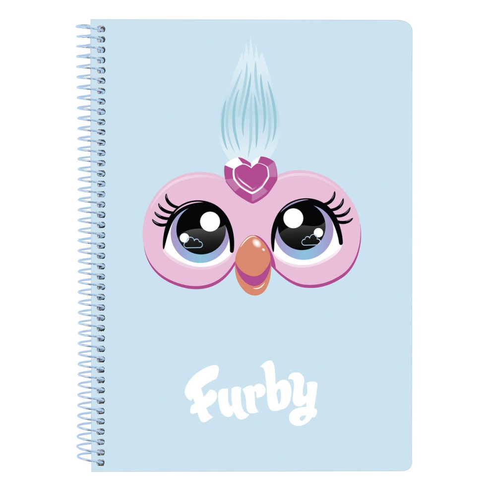 Notebook Furby Albastru celest A5 80 Frunze