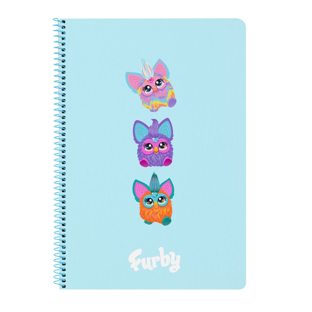 Notebook Furby Albastru celest A4 80 Frunze