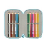 Penar Triplu Furby Albastru 12,5 x 19,5 x 5,5 cm 37 Piese