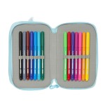 Penar Triplu Furby Albastru 12,5 x 19,5 x 5,5 cm 37 Piese