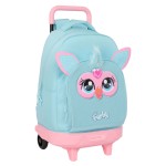 Ghiozdan cu Roți Furby Albastru celest 33 x 45 x 22 cm