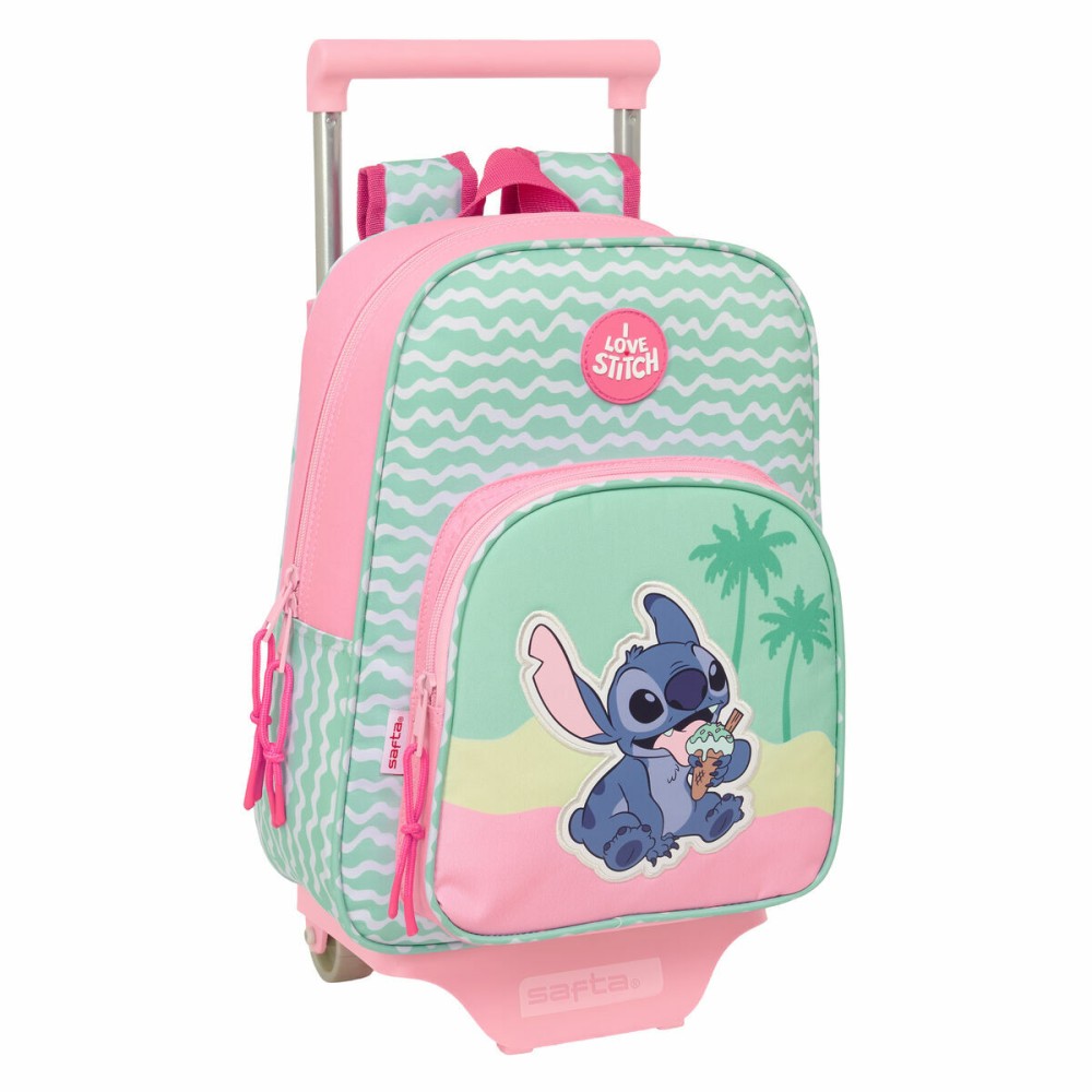 Ghiozdan Lilo & Stitch Ice cream Roz 26 x 11 x 67 cm 26 x 34 x 11 cm